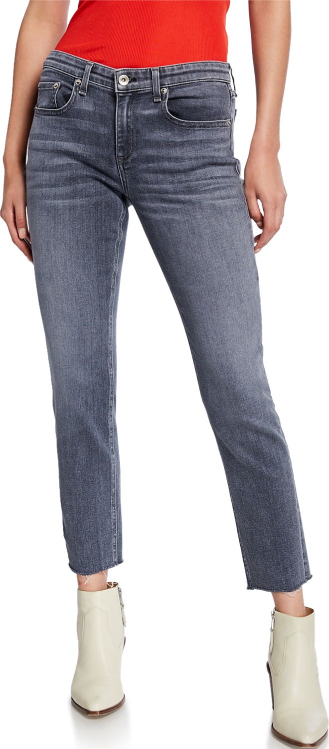 Rag & Bone Dre Low-Rise Slim Ankle Boyfriend Jeans Rag & Bone Dre Low-Rise Slim Ankle Boyfriend Jeans