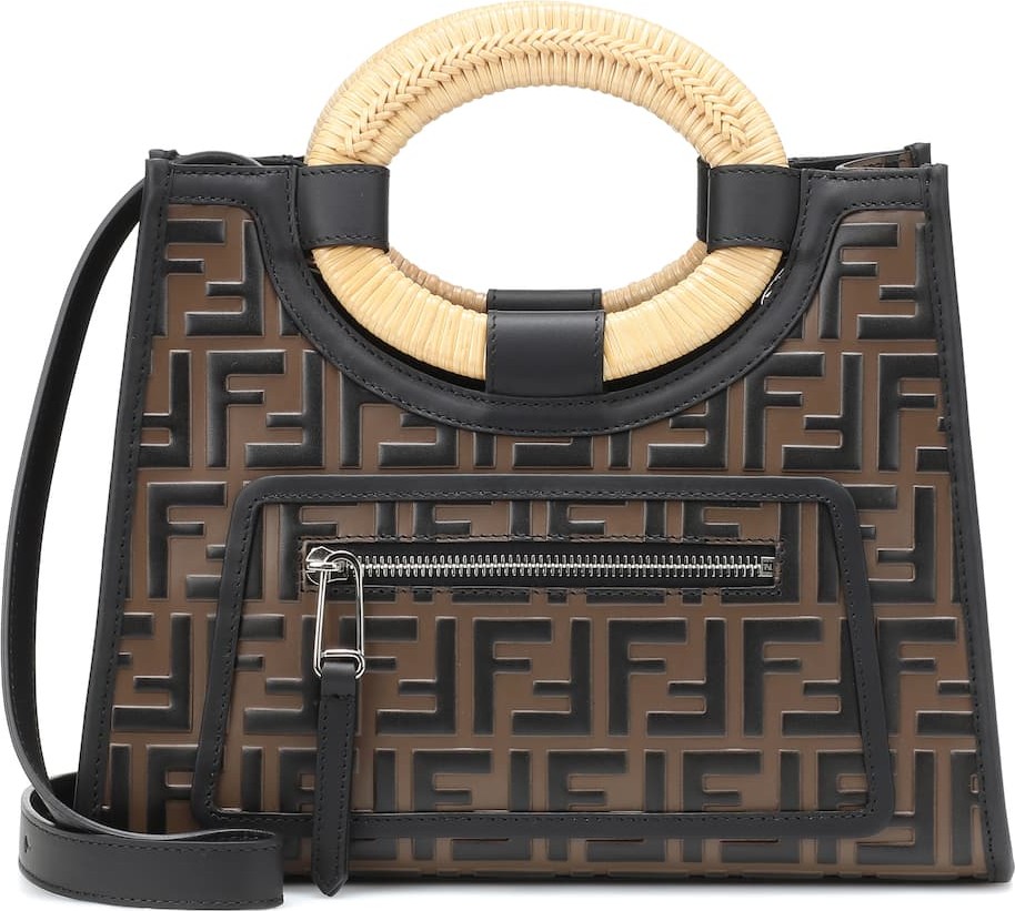 Fendi Runaway leather tote