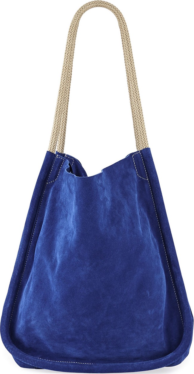 Proenza Schouler Extra Large Suede Tote Bag with Rope Handles