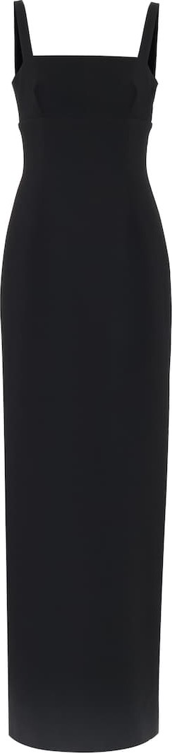 Emilia Wickstead Magdalina stretch-crêpe midi dress