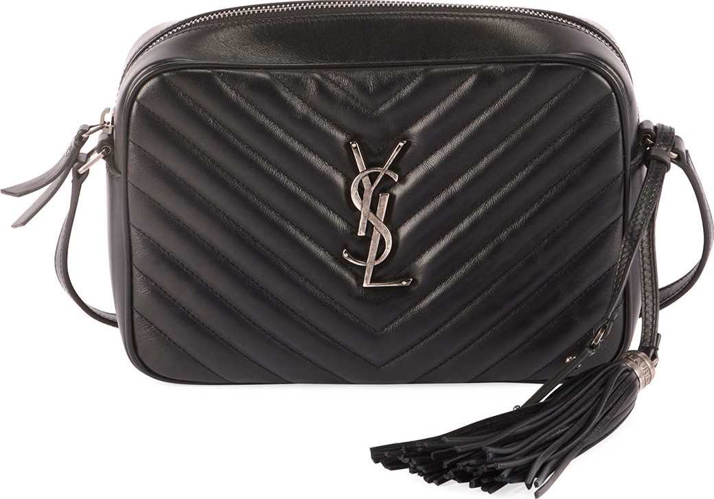 Saint Laurent Lou Medium Calf Crossbody Bag