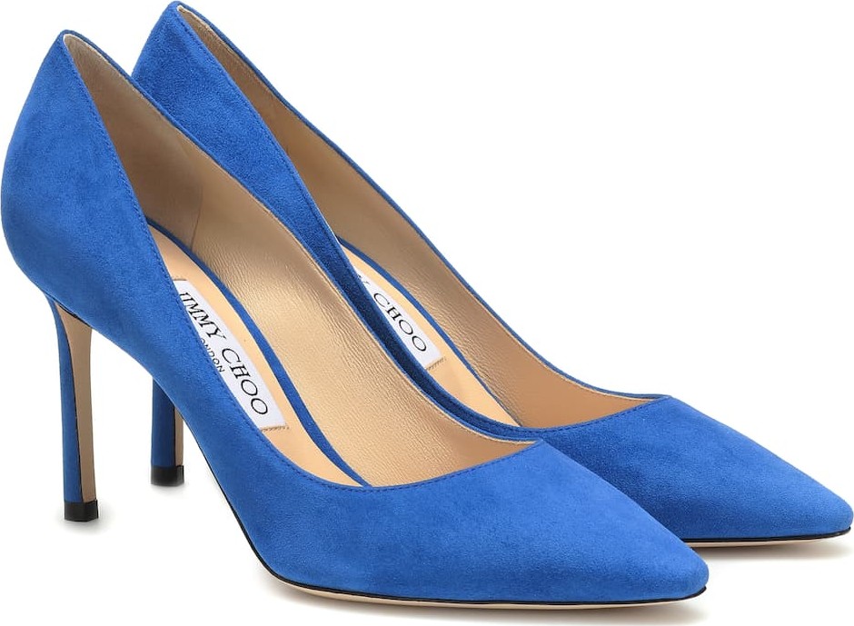 Jimmy Choo Romy 85 suede pumps
