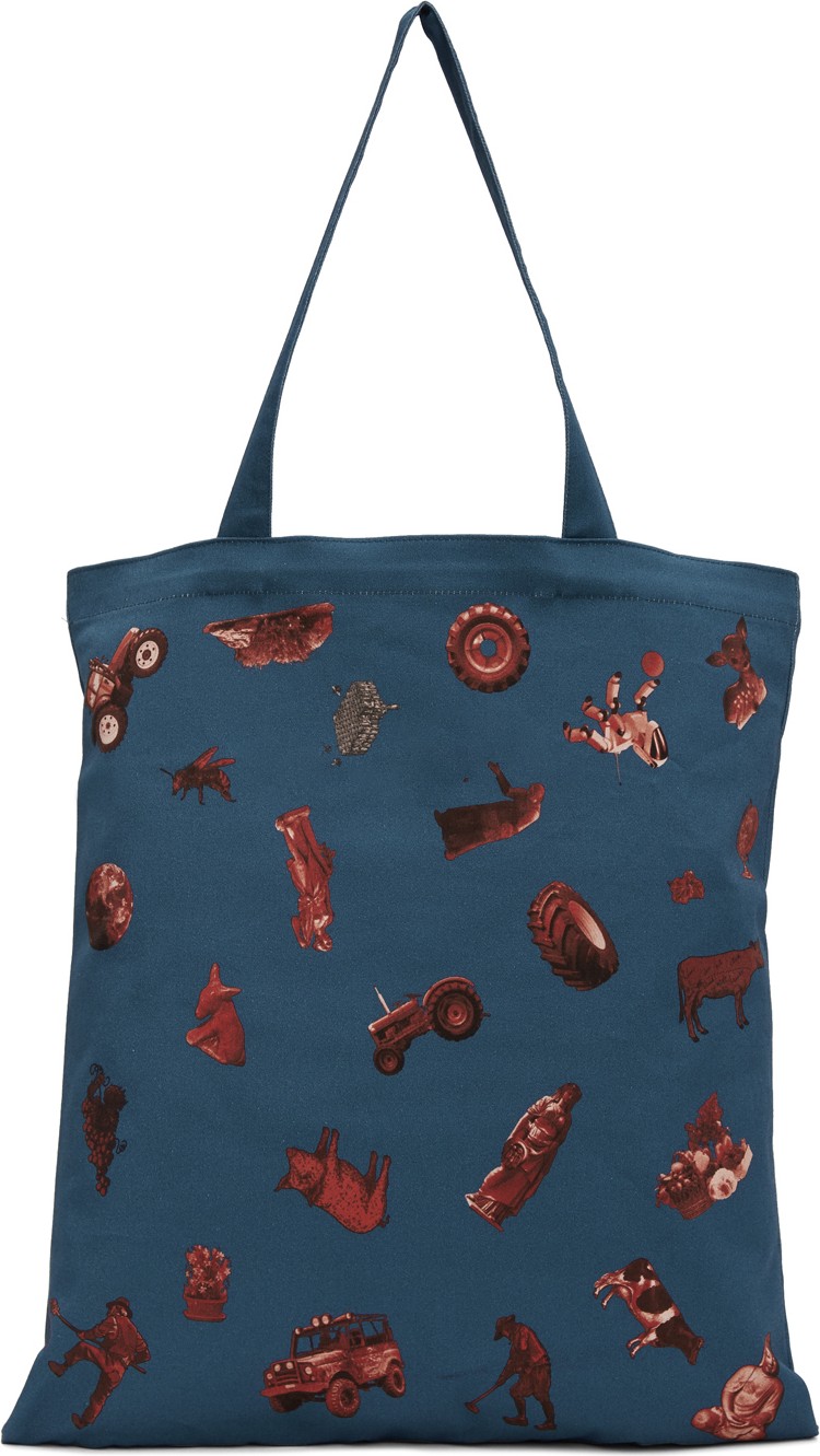 Sies Marjan Navy Rem Koolhaas Edition Icon Tote