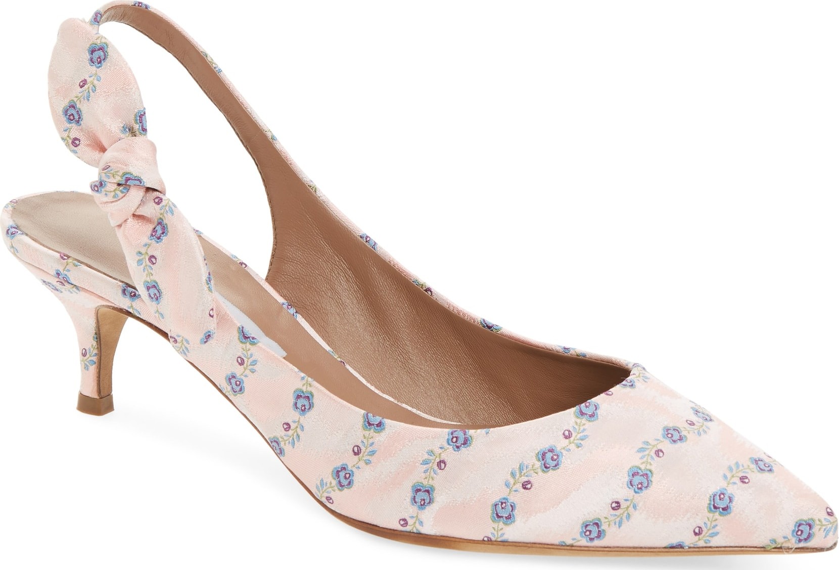 Tabitha Simmons Rise Bow Slingback Pump