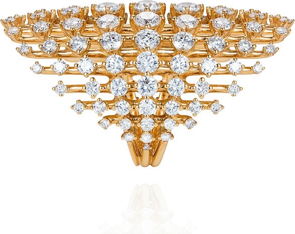 Fernando Jorge Disco 18k Diamond Ring  Size 7