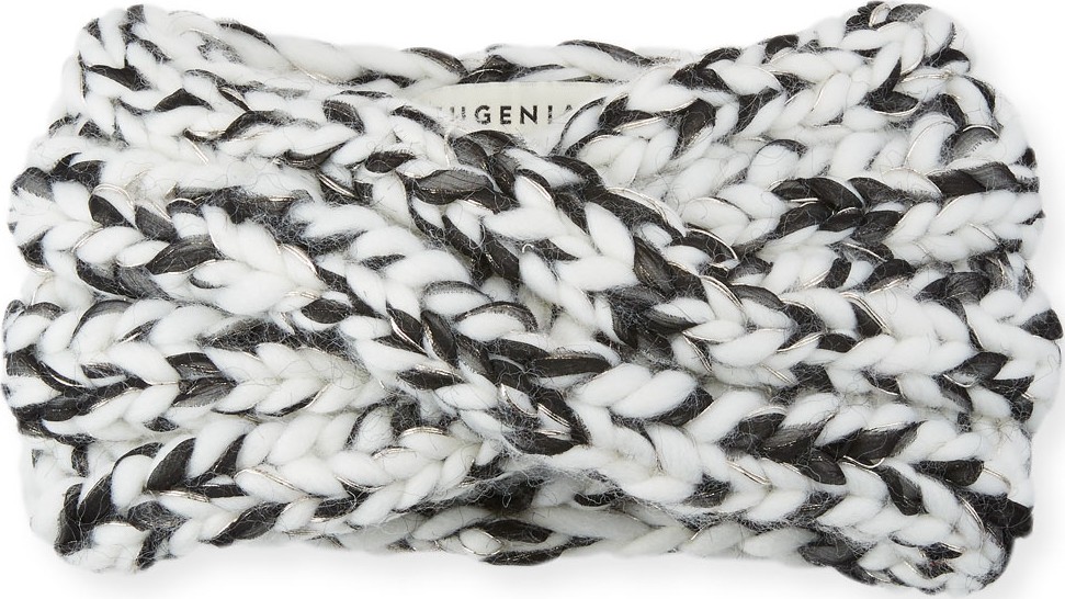 Eugenia Kim Lula Metallic Knit Ear Warmer Headband