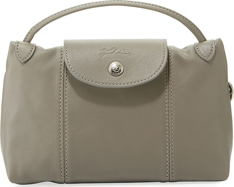 Longchamp Le Pliage Cuir Small Crossbody Bag