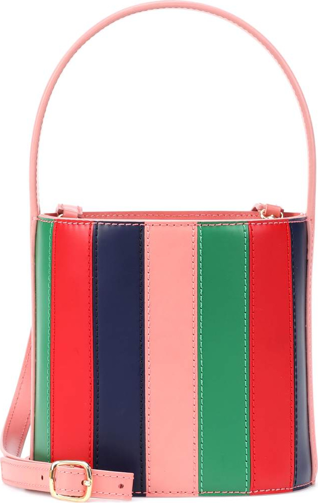 Staud Bissett leather bucket bag