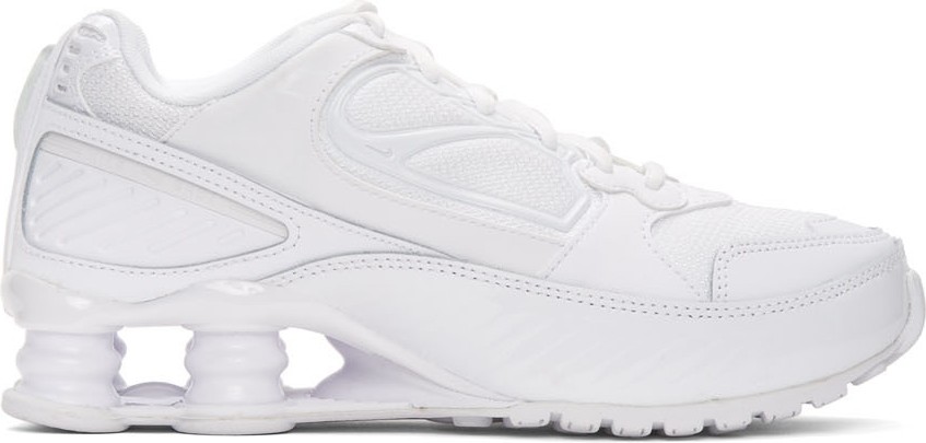 Nike White Shox Enigma Sneakers