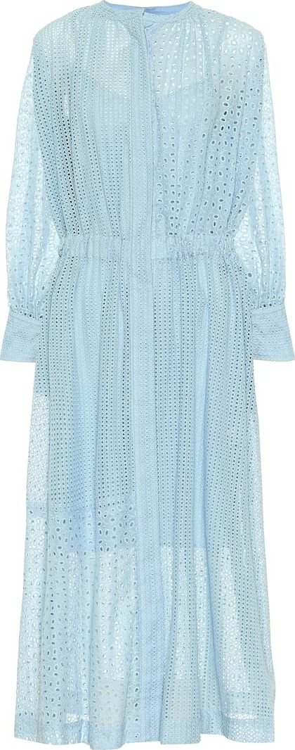 Joseph Rafael cotton-blend midi dress