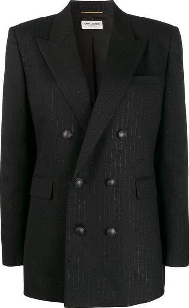 Saint Laurent double-breasted fitted blazer