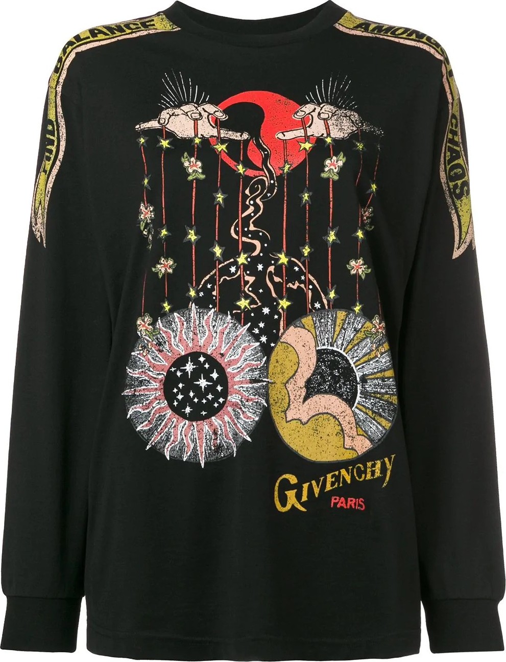 Givenchy Libra graphic long sleeve t-shirt