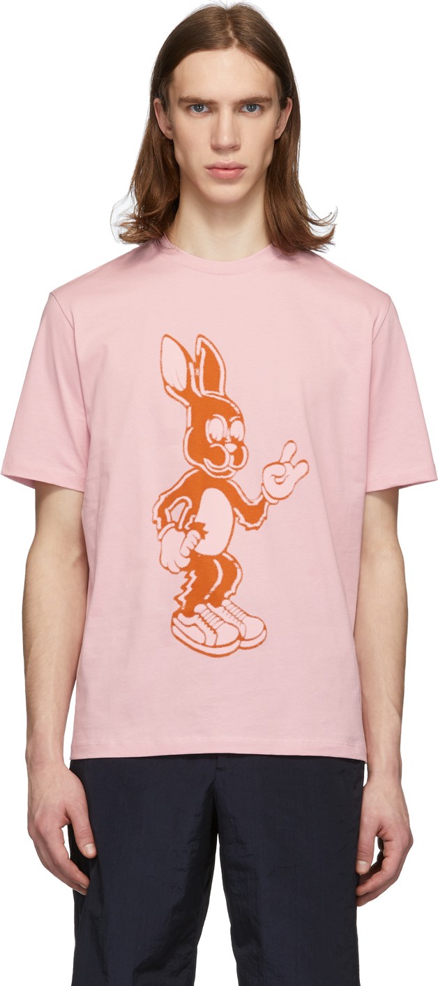 Paul Smith Pink Rabbit T-Shirt