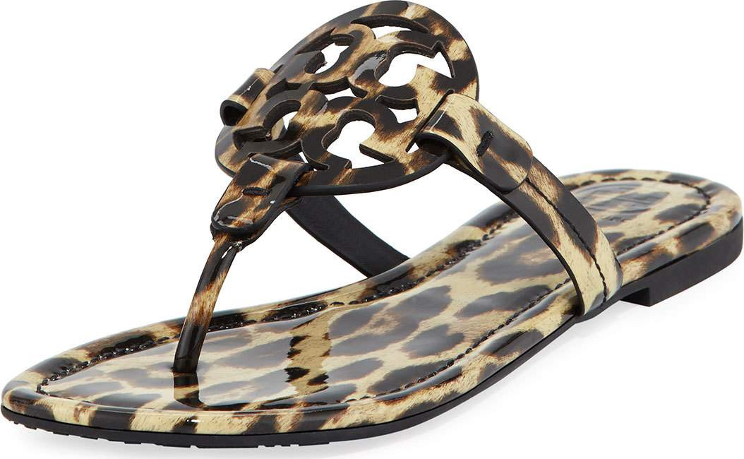 Tory Burch Miller Printed Flat Thong Sandal