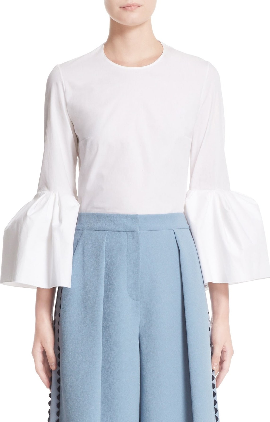 Roksanda Truffaut Bell Sleeve Top