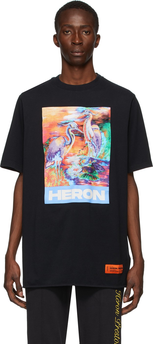 Heron Preston Black Heron Colors T-Shirt