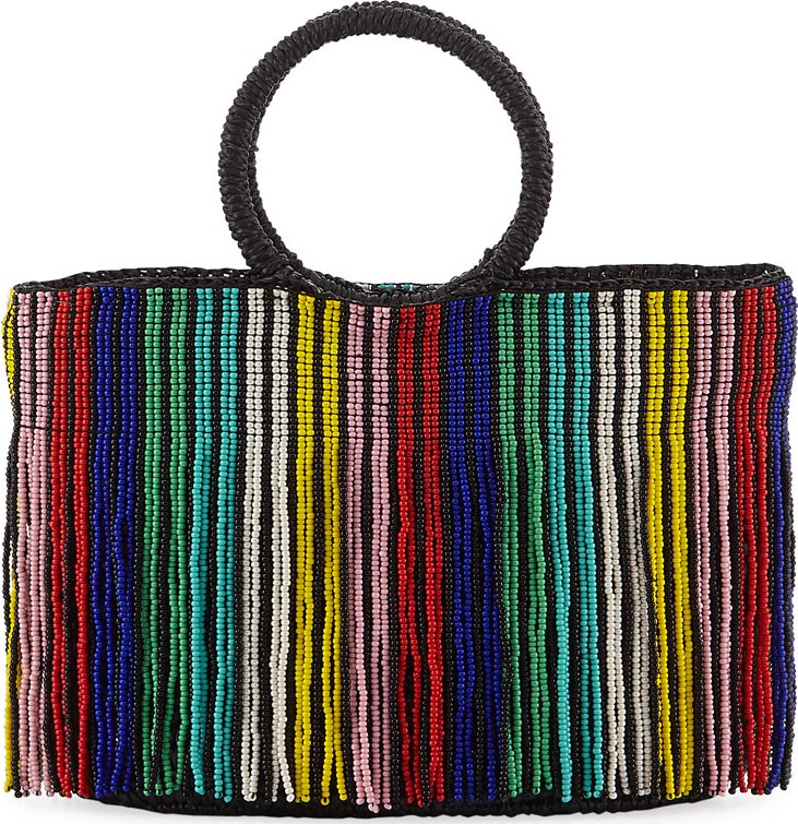 Sensi Studio Mini Beaded Tote Bag