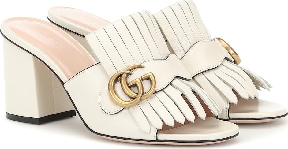 Gucci Leather mules