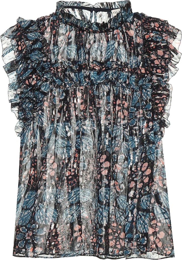 Ulla Johnson Nicola silk-blend blouse