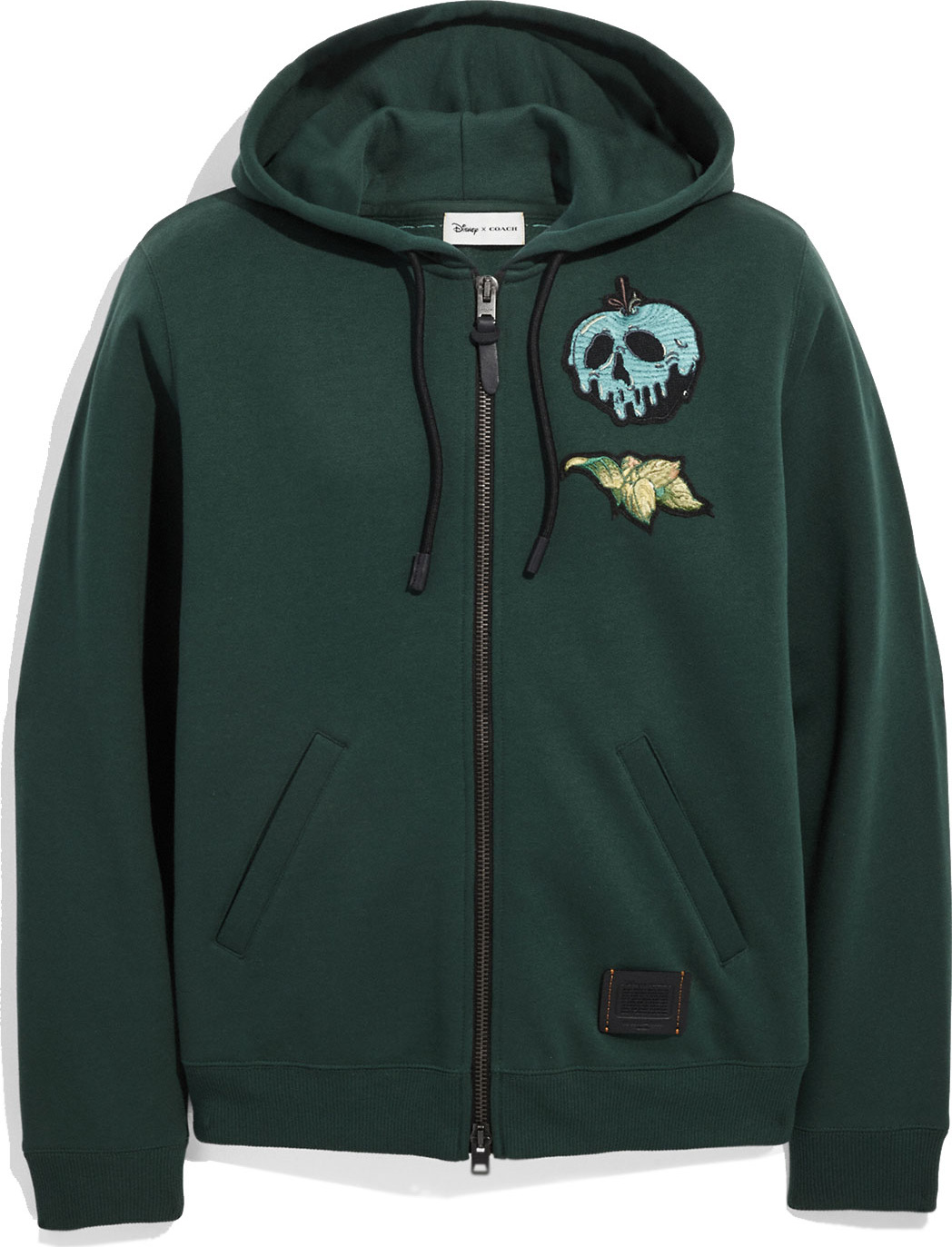 COACH Disney Dark Fairy Tale Men's Snow White Sneezy Zip-Front Hoodie