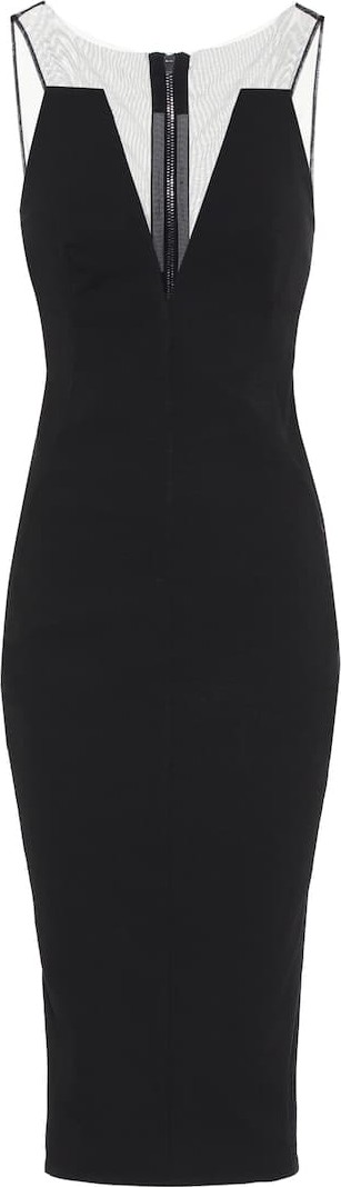 Rick Owens Cotton-blend midi dress