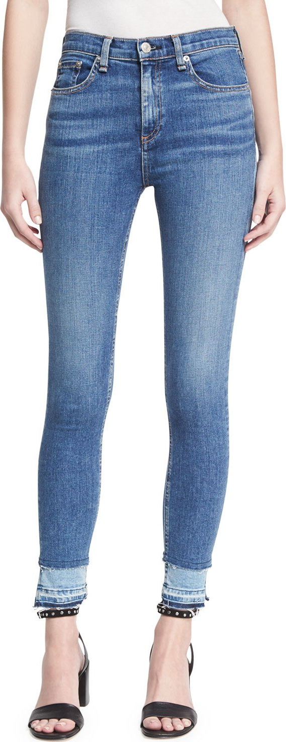 Rag & Bone 10" Capri Skinny Denim Jeans