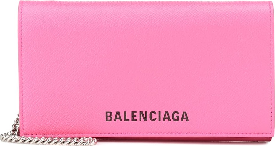 Balenciaga Ville leather wallet