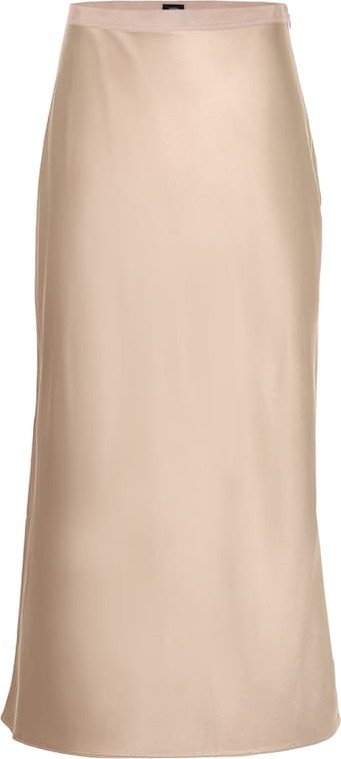 Joseph Silk satin midi skirt