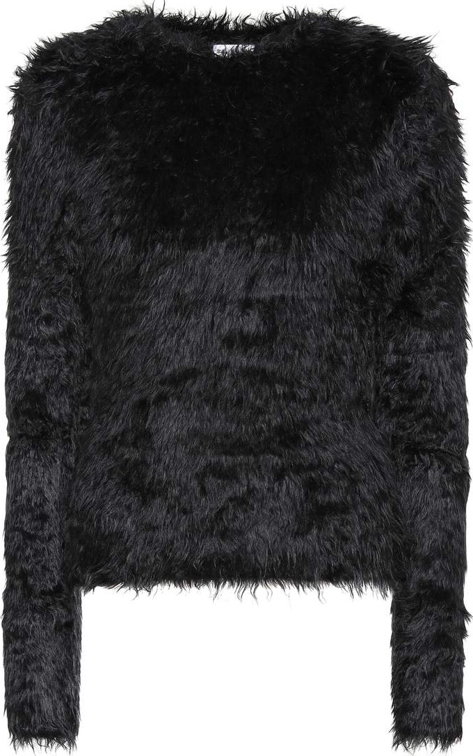 Balenciaga Faux fur sweater