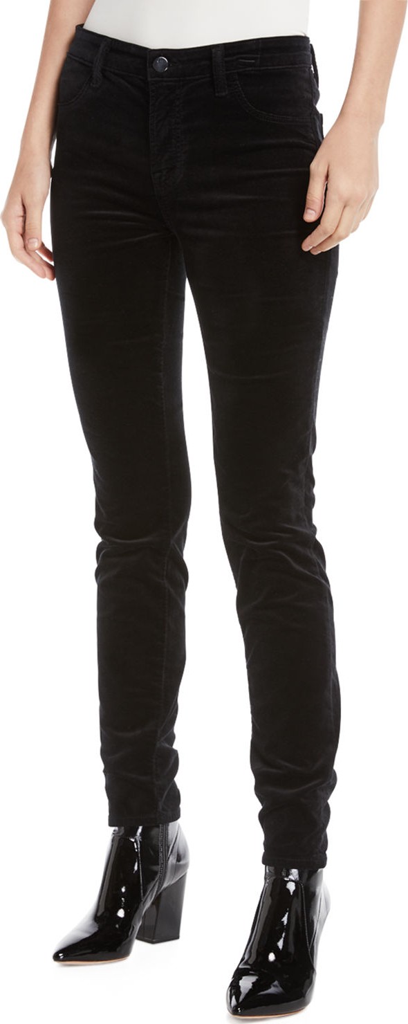 J BRAND 815 Luxe Velveteen Skinny Pants