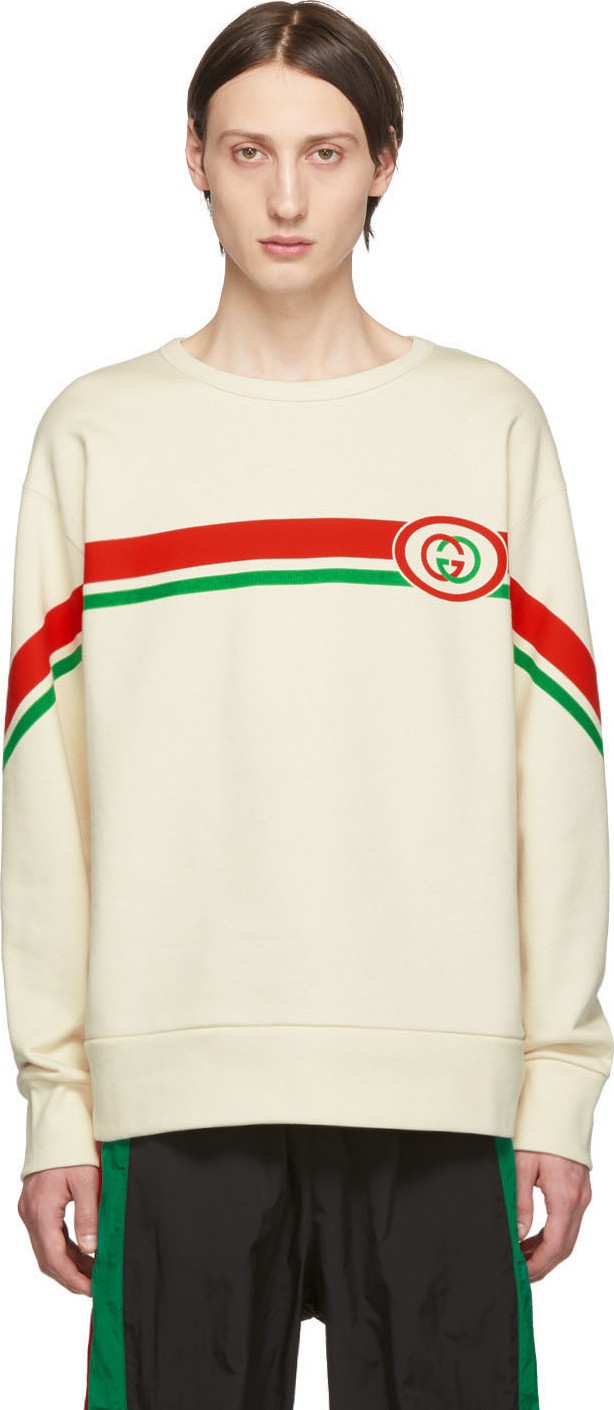 Gucci Off-White Interlocking G Sweatshirt