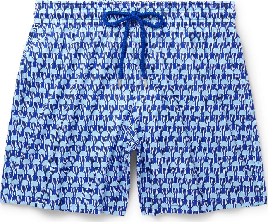 Vilebrequin Mahina Mid-Length Printed Swim Shorts