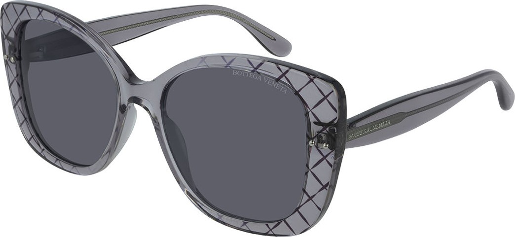 Bottega Veneta Diamond Pattern Square Sunglasses