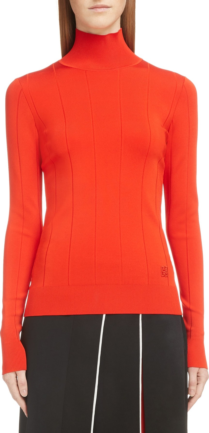 Givenchy Logo Turtleneck Sweater