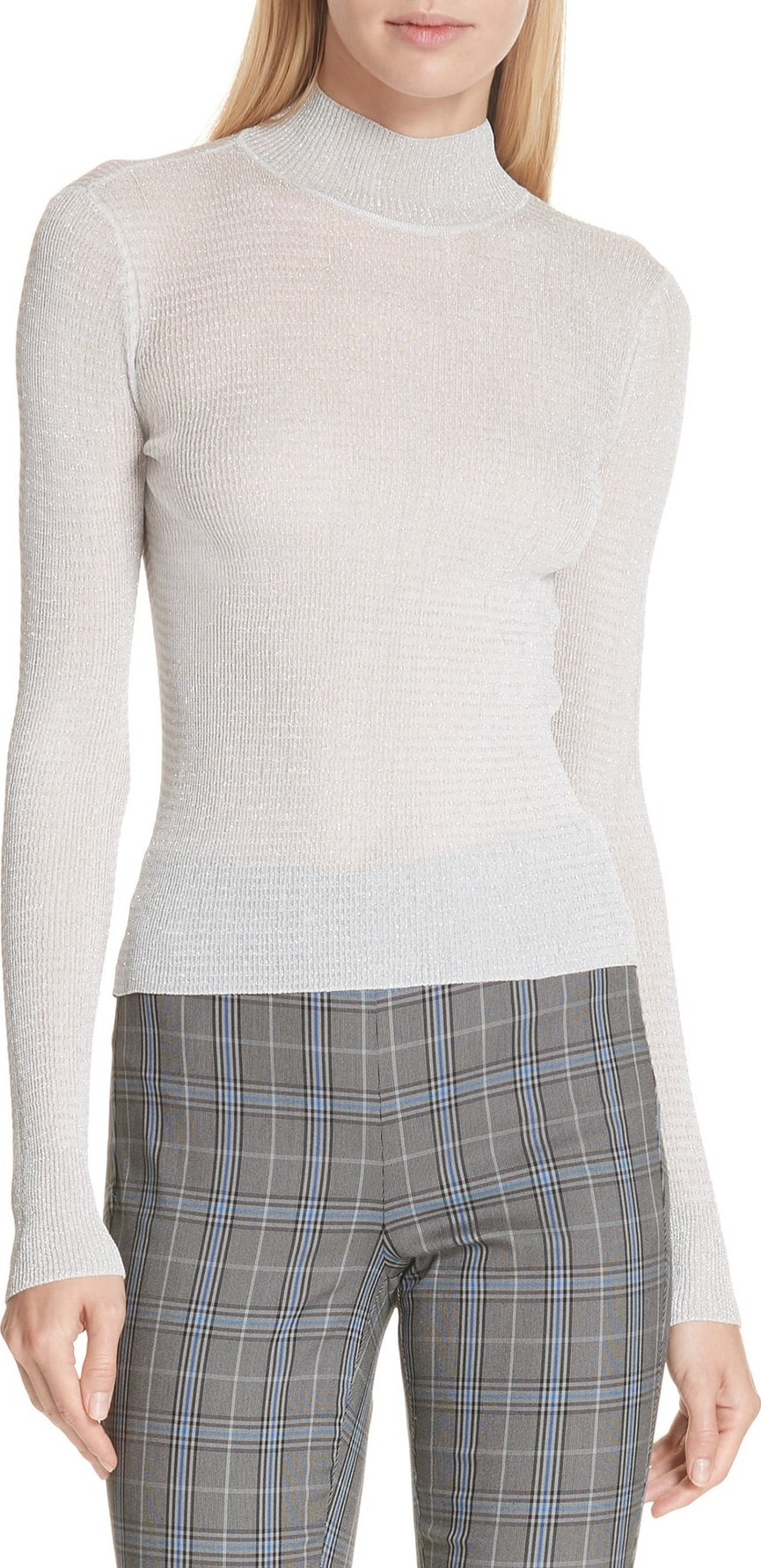 Rag & Bone Raina Mock Neck Top