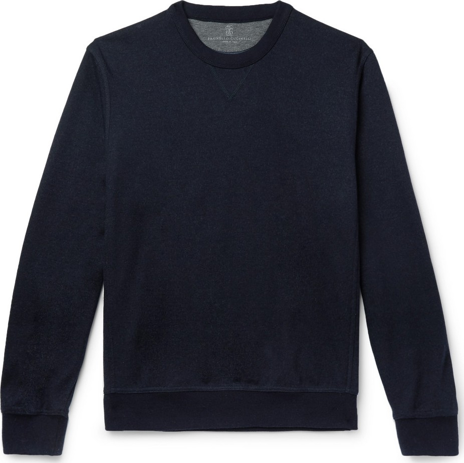 Brunello Cucinelli Cashmere-Blend Sweatshirt