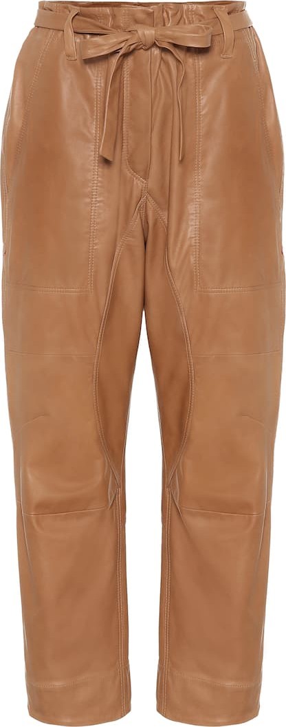 Brunello Cucinelli Leather pants