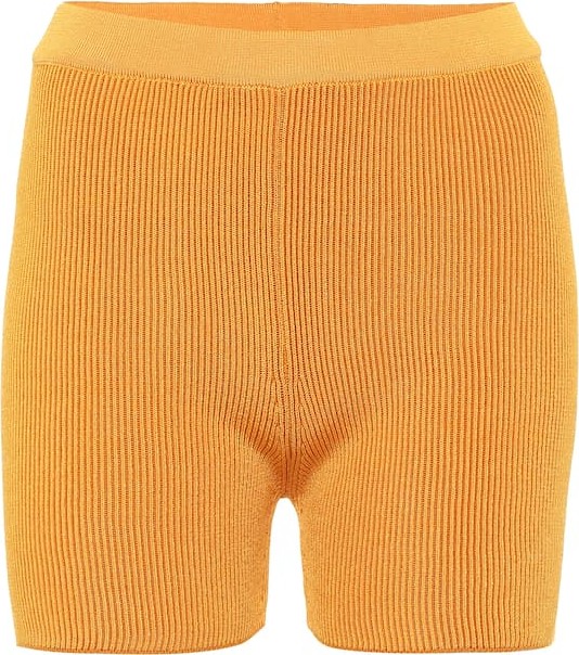 Jacquemus Le Short Arancia wool-blend shorts