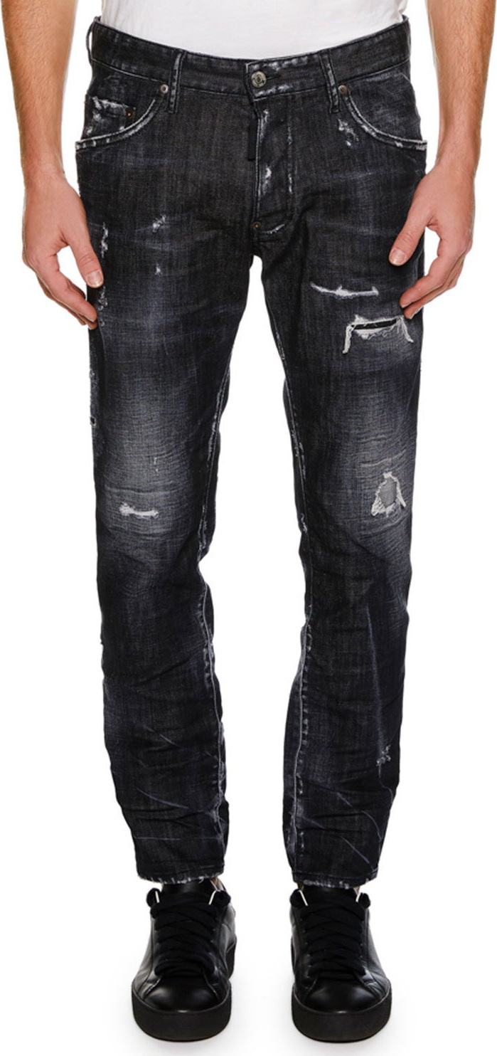 DSQUARED2 Men's Distressed 5-Pocket Jeans