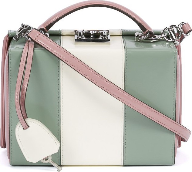 Mark Cross The Webster x Ritz Paris Tricolor 'Grace' Bag