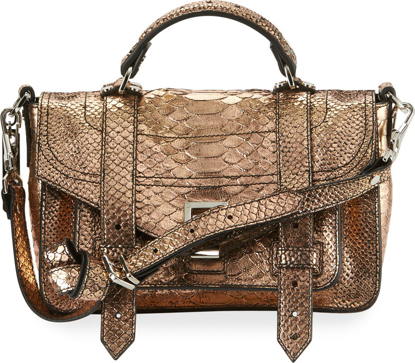 Proenza Schouler PS1+ Tiny Leather Satchel Bag