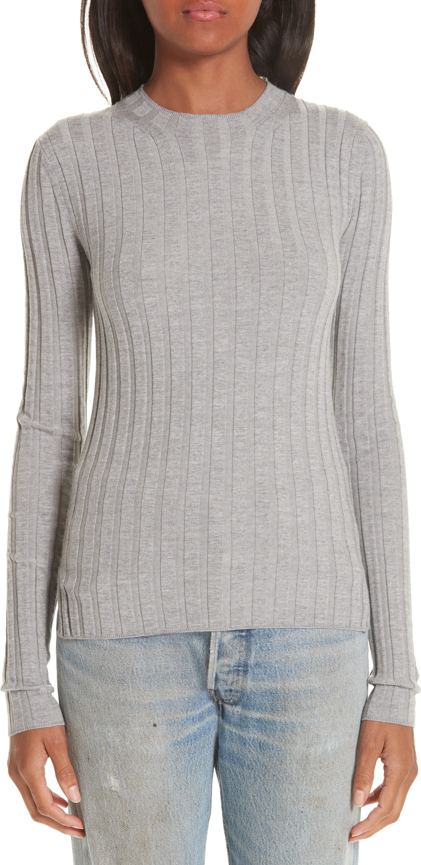 Acne Studios Carina Fitted Crewneck Sweater