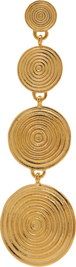 Joelle Kharrat Moneta four-coin single earring