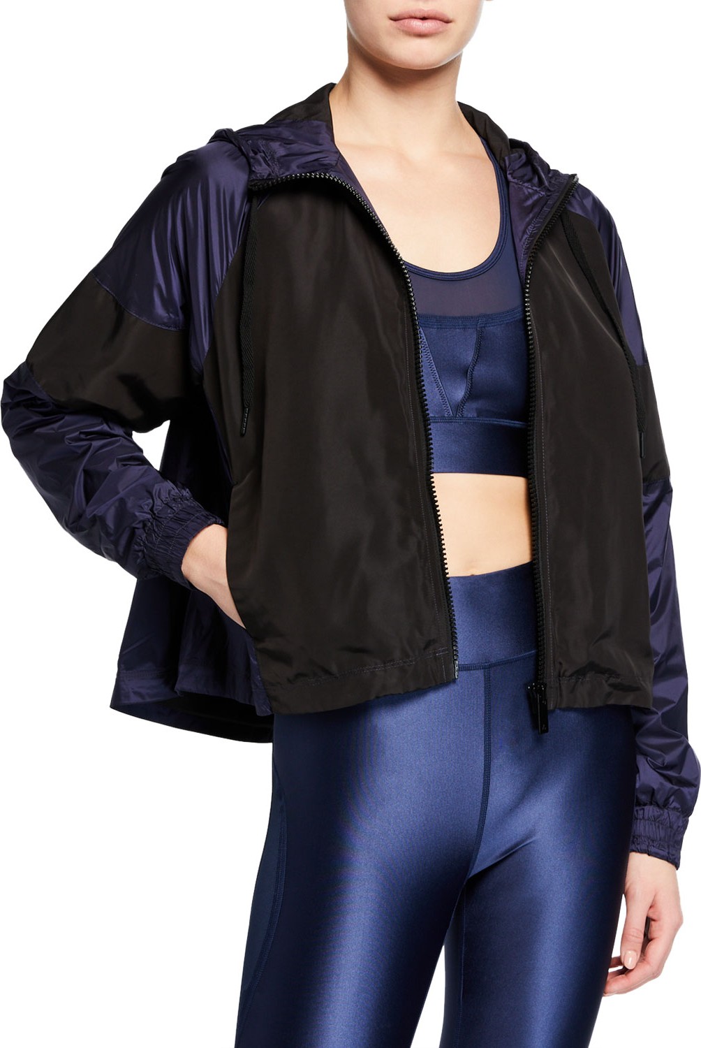 ALALA Colorblock Hooded Track Jacket