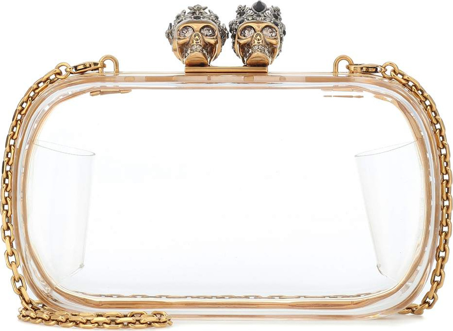 Alexander McQueen Skull embellished clutch