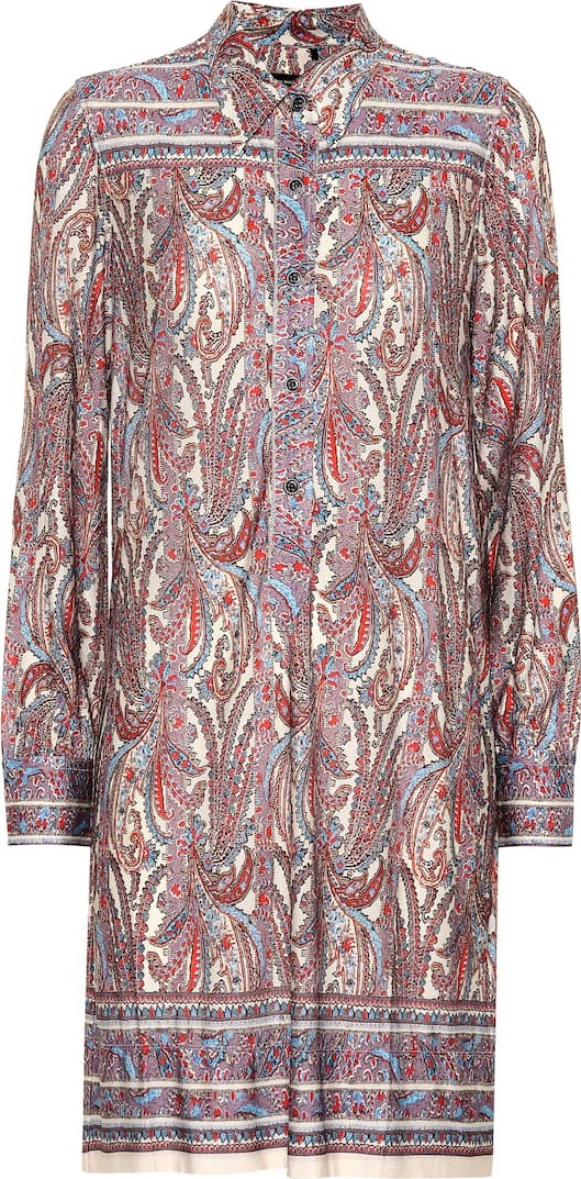 Isabel Marant Wilena stretch jersey shirt dress