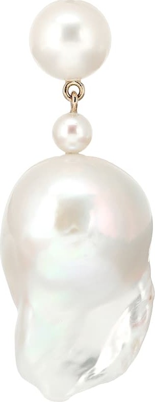 Sophie Bille Brahe Exclusive to Mytheresa – Venus Grande 14-kt gold single earring with pearls