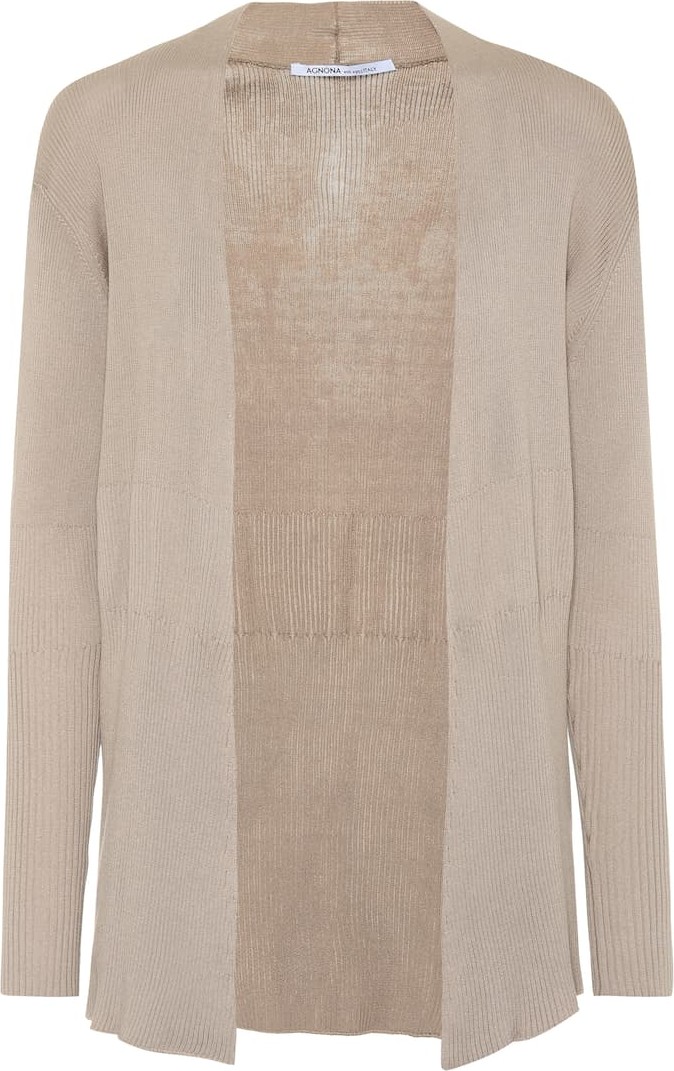 Agnona Cotton and silk cardigan