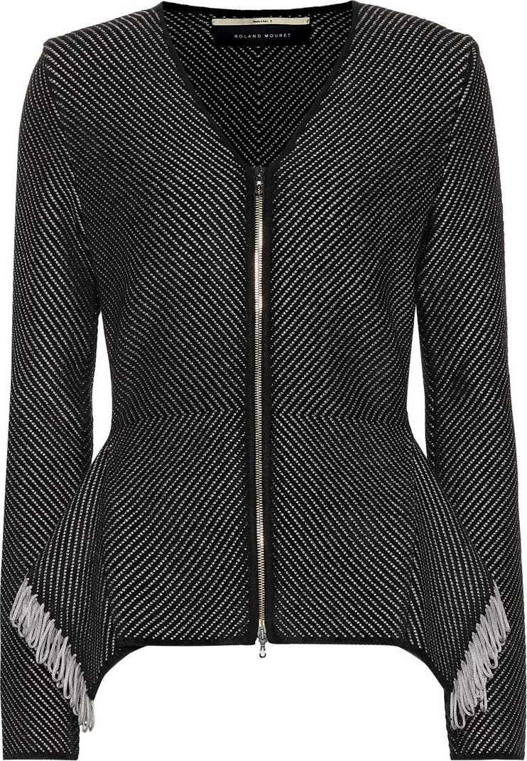 Roland Mouret Brannon fringed jacket