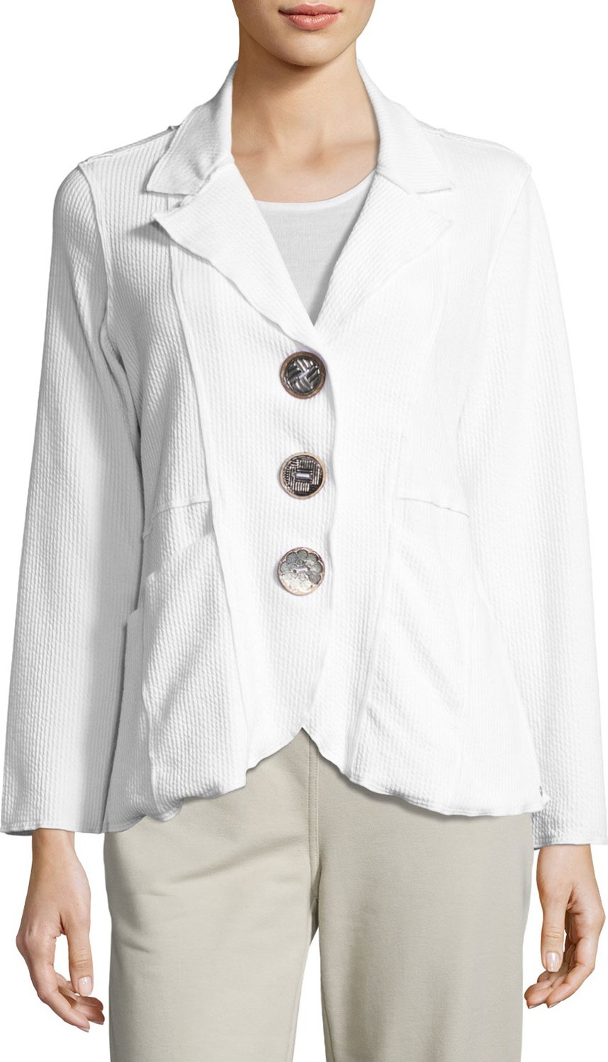 Neon Buddha Lompac Metal-Button Jacket